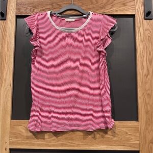 Red and White Striped Shirt